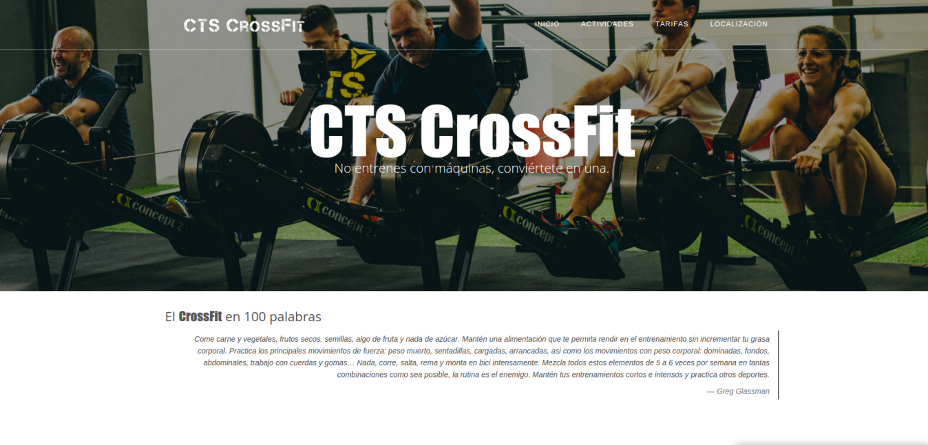 Web CTS CrossFit